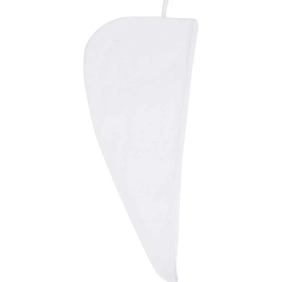 image 1 of Towel City Hair Wrap Towel - White - One Size