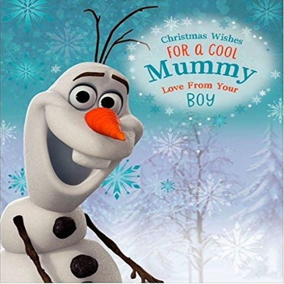 image 1 of Cool Mummy From Your Boy Frozen Christmas Card