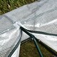 image 9 of Outsunny Mini  Greenhouse Grow House PVC Cover Steel Frame White 99 x 71 x 60cm