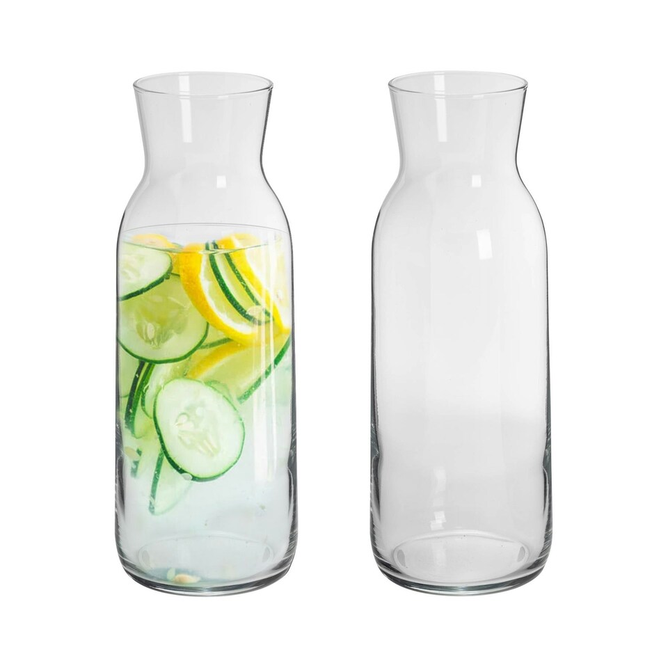 image 1 of Argon Tableware Brocca Glass Carafes - 1.2 Litre - Pack of 2