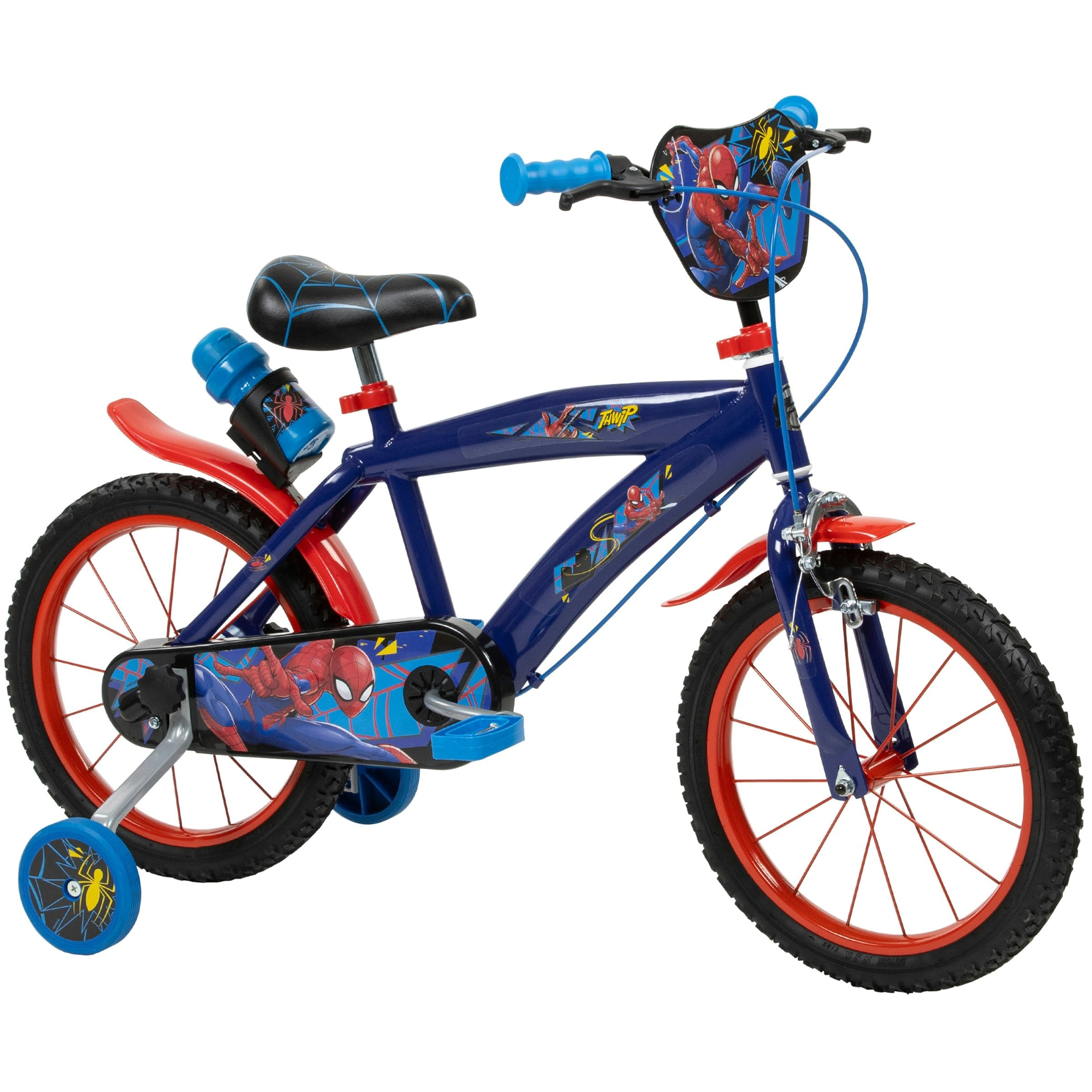 Toimsa Kids Bike Marvel Spider-Man 16 Inch Bicycle