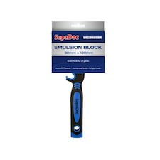 SupaDec Emulsion Flat Paint Brush - Black/Blue - One Size