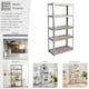 image 3 of Home Vida 5 Tier Garage Shelf Heavy Duty Boltless Shelving Storage Unit, Galvanised
