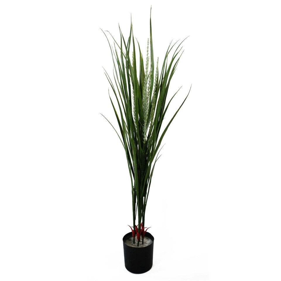 image 1 of 90cm UV Resistant Artificial Grass Plant