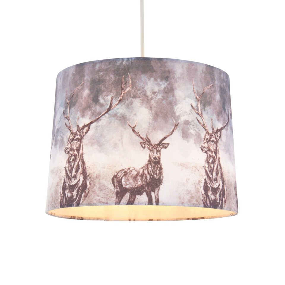 image 1 of Hamish Storm Printed Shade