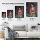 image 3 of Armenian Girl in Traditional Taraz Glackens Huge Wall Art Poster Print 24X32"