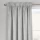 image 2 of Velosso Westwood Dimout Pencil Pleat Curtains - 117cm x 137cm Cream | Latte