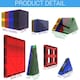 image 3 of Desire Deluxe Magnetic Tiles Building Blocks Construction Toys for Boys & Girls 47pc – STEM Learning Educational Toy for Kids Age 3 4 5 6 7 8 Year Old Gift