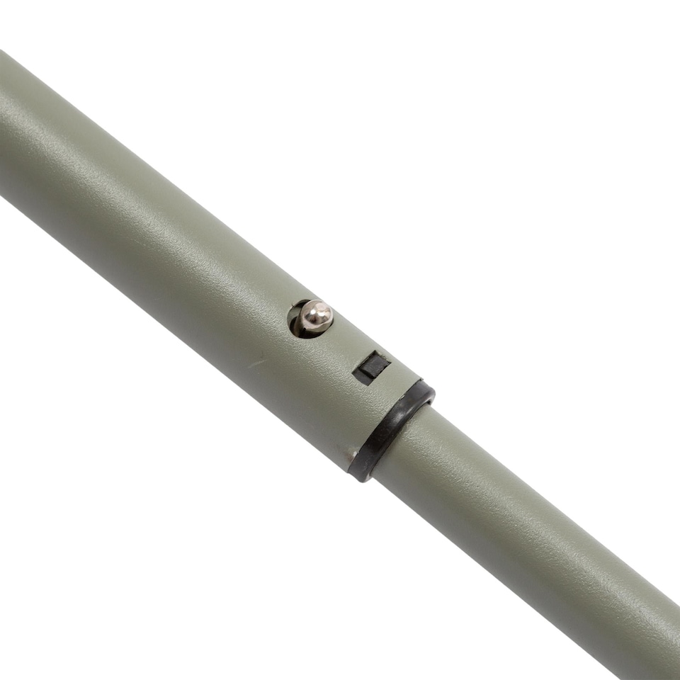 image 1 of Harbour Housewares Height Adjustable Folding Trestle Table - 120cm (4ft) - White | White | White