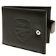 image 1 of Arsenal FC RFID Anti Fraud Wallet - Black - One Size
