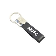 Newcastle United FC Strappy Keyring - Black - One Size