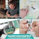 image 9 of 30x Magnifying Glass, Stainless Steel Folding Loupe Magnifier