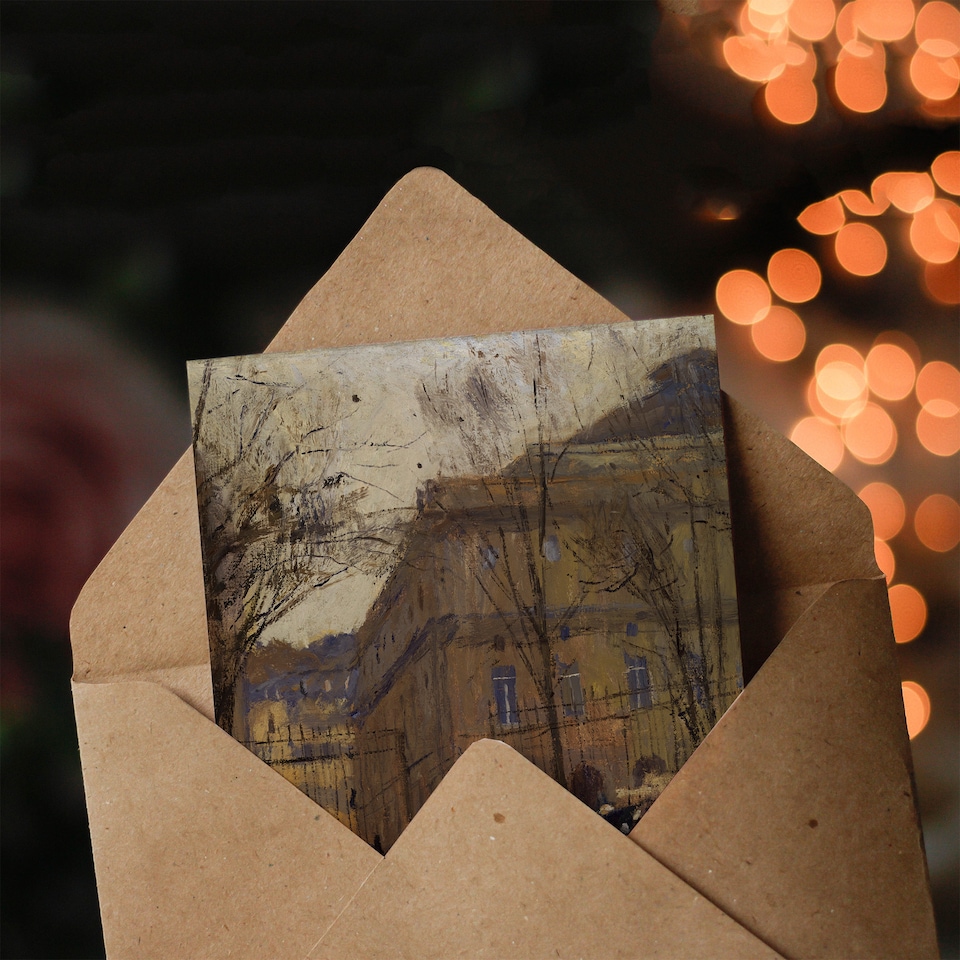 image 1 of Frank Edwin Scott Odeon Theatre Paris Street View Art Greeting Card