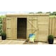 image 2 of 10 x 3 Garden Shed Pressure Treated T&G PENT Wooden Garden Shed - 1 Window + Double Doors (10' x 3' / 10ft x 3ft) (10x3)