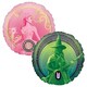 image 1 of Wicked Glinda & Elphaba Round Foil Helium Balloon 46cm / 18 in | Multi