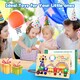 image 2 of Montessori Wooden Busy Board Light Up Sensory Activity Toy for Toddlers Fine Motor Skills Learning Toy for Ages 1 to4