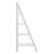 image 3 of Interiors by Premier Functional 4 Tier Shelf Unit, Stylish Standing Shelves For Livingroom, Versatile Shelving Unit For Bedroom White