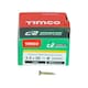 image 3 of Timco - C2 Strong-Fix Multi-Purpose Premium Screws - PZ - Double Countersunk - Yellow (Size 3.5 x 20 - 200 Pieces)
