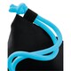 image 2 of Bagbase Icon Drawstring Bag - Black/Surf Blue - One Size Black | One Size