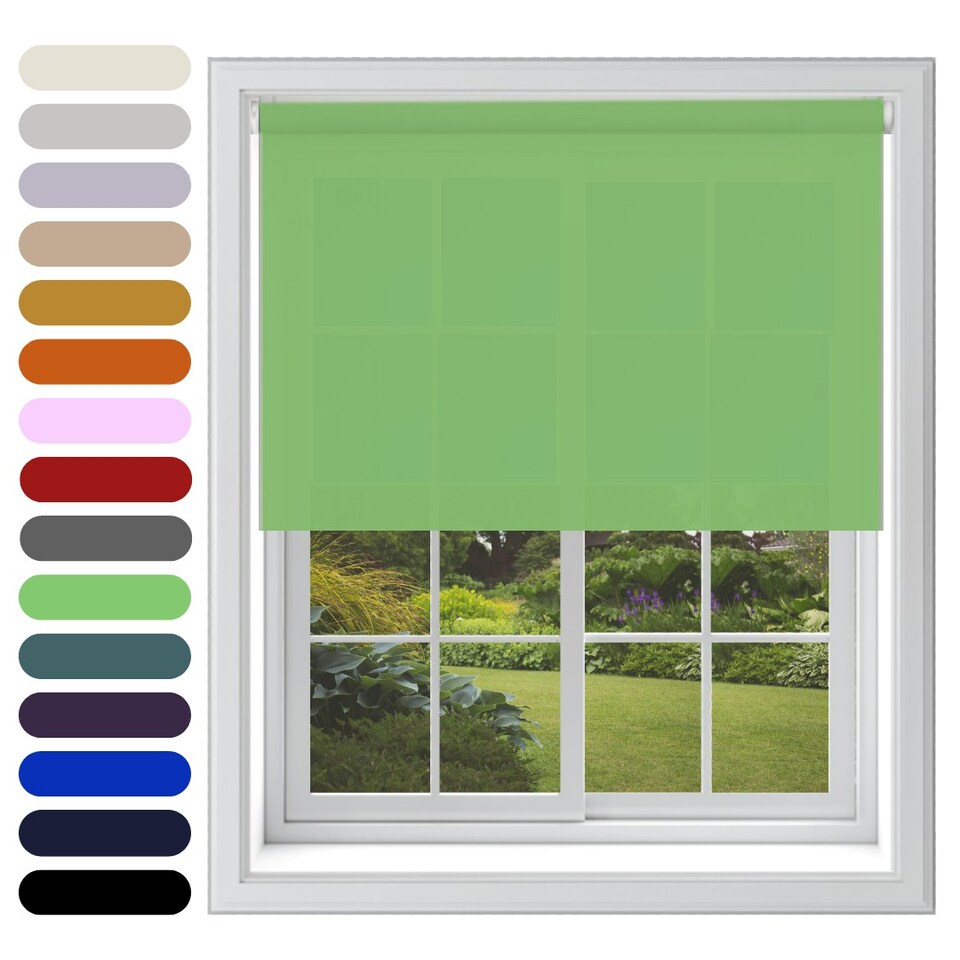 image 1 of Daylight Roller Blind 90cm x 160cm Green | Lime Green