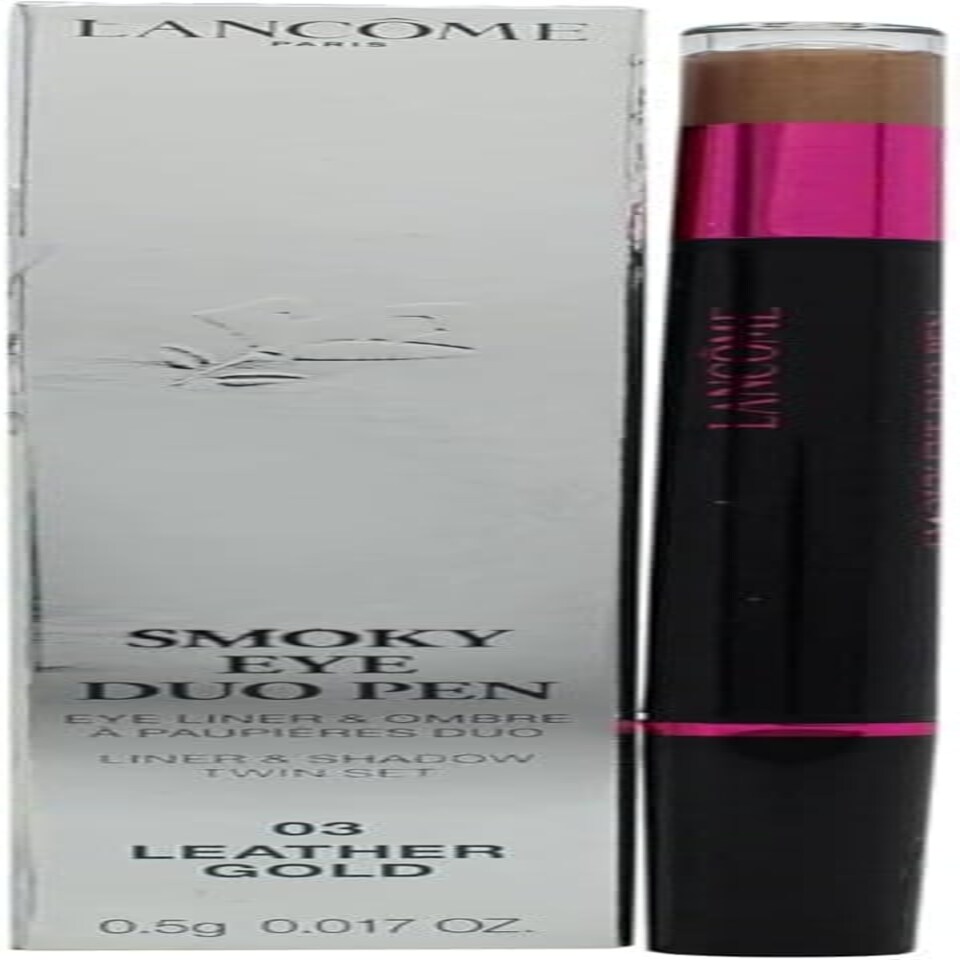 image 1 of Lancôme Smoky Eye Duo Pen 1.4ml - 03 Leather Gold