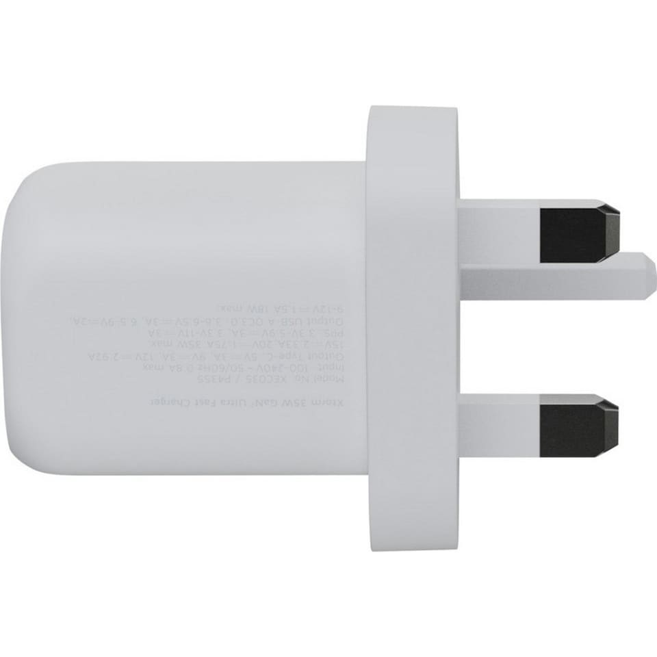 image 1 of Xtorm GaN2 Ultra XEC035 Charger (UK Plug) - White - One Size