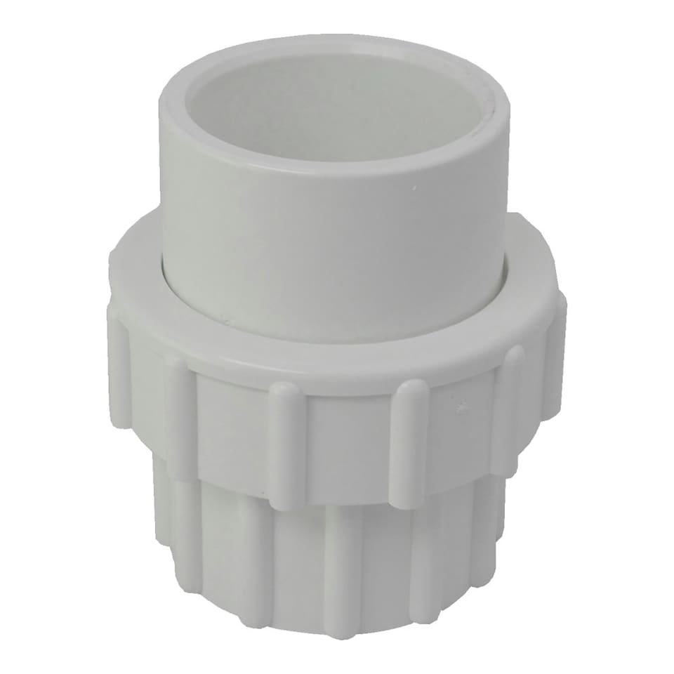 image 1 of Plastica 2in Socket Union P P White Pack of 5