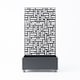 image 1 of Nicoman Metal Outdoor Privacy Screen Panel with Planter | Grey | Grey | 1
