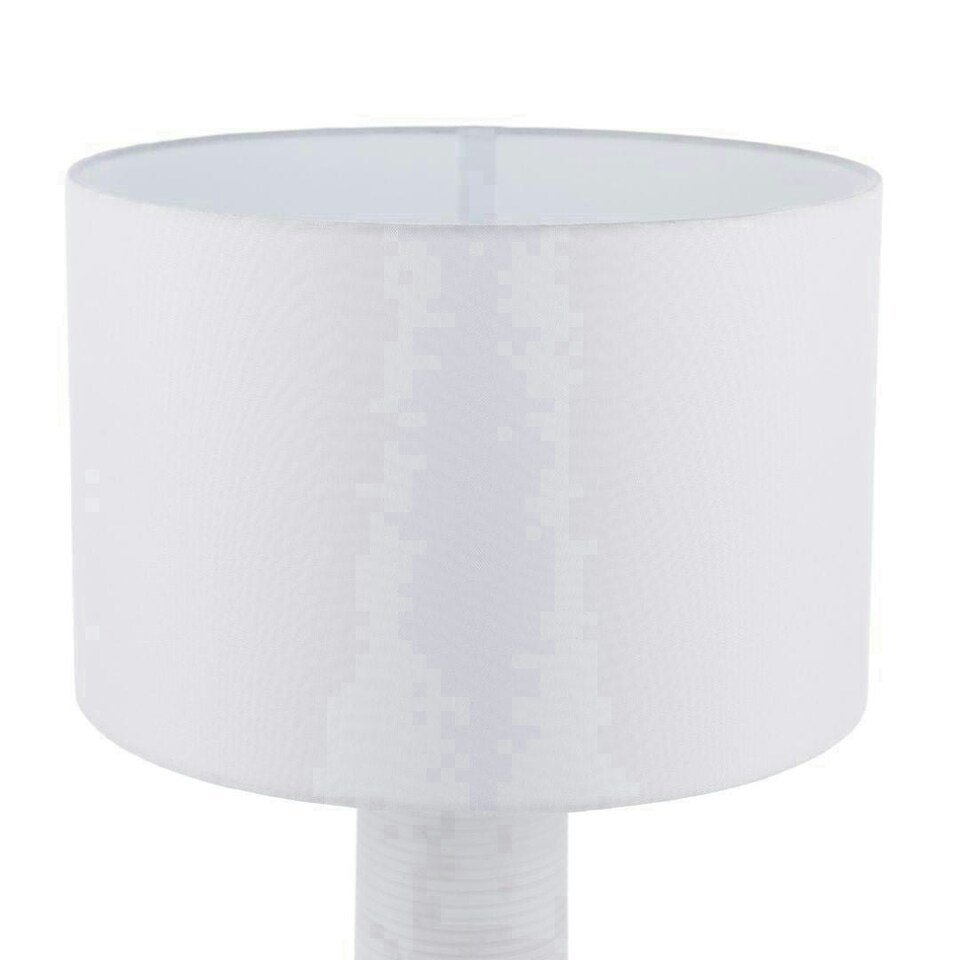 image 1 of Meredith White Ceramic Table Lamp White