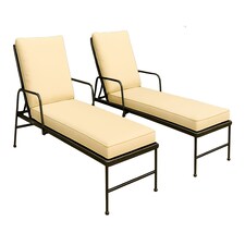 Sun Lounger Outdoor Garden Deck Bed Cushion Waterproof Recliner Pad Removable Cover | Brown | Beige