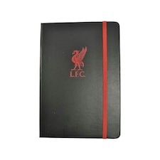 Liverpool FC Premium Crest A5 Notebook - Black/Red - One Size