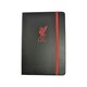 image 1 of Liverpool FC Premium Crest A5 Notebook - Black/Red - One Size