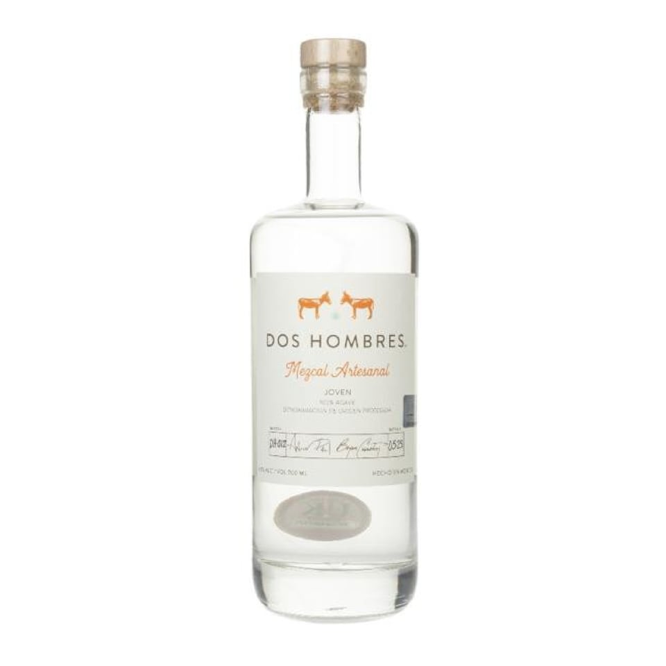 image 1 of Dos Hombres Mezcal | Clear | fresh agave notes with mango, apples, zapote fruit and a discrete smoky finish | 1