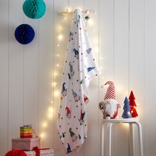 Fusion Festive Gonks Throw Red