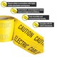 image 2 of Pegdev High Visibility Underground Detectable Warning Tape Electric 150mm x 22m