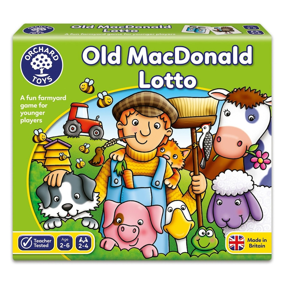 image 1 of Orchard Toys Old MacDonald Lotto