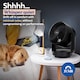 image 8 of Russell Hobbs 9” Desktop Circulator Fan with 7 Speed Settings Black RHDCF1001B