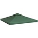 image 9 of Outsunny 3m 2 Tier Garden Gazebo Top Cover Replacement Canopy Roof