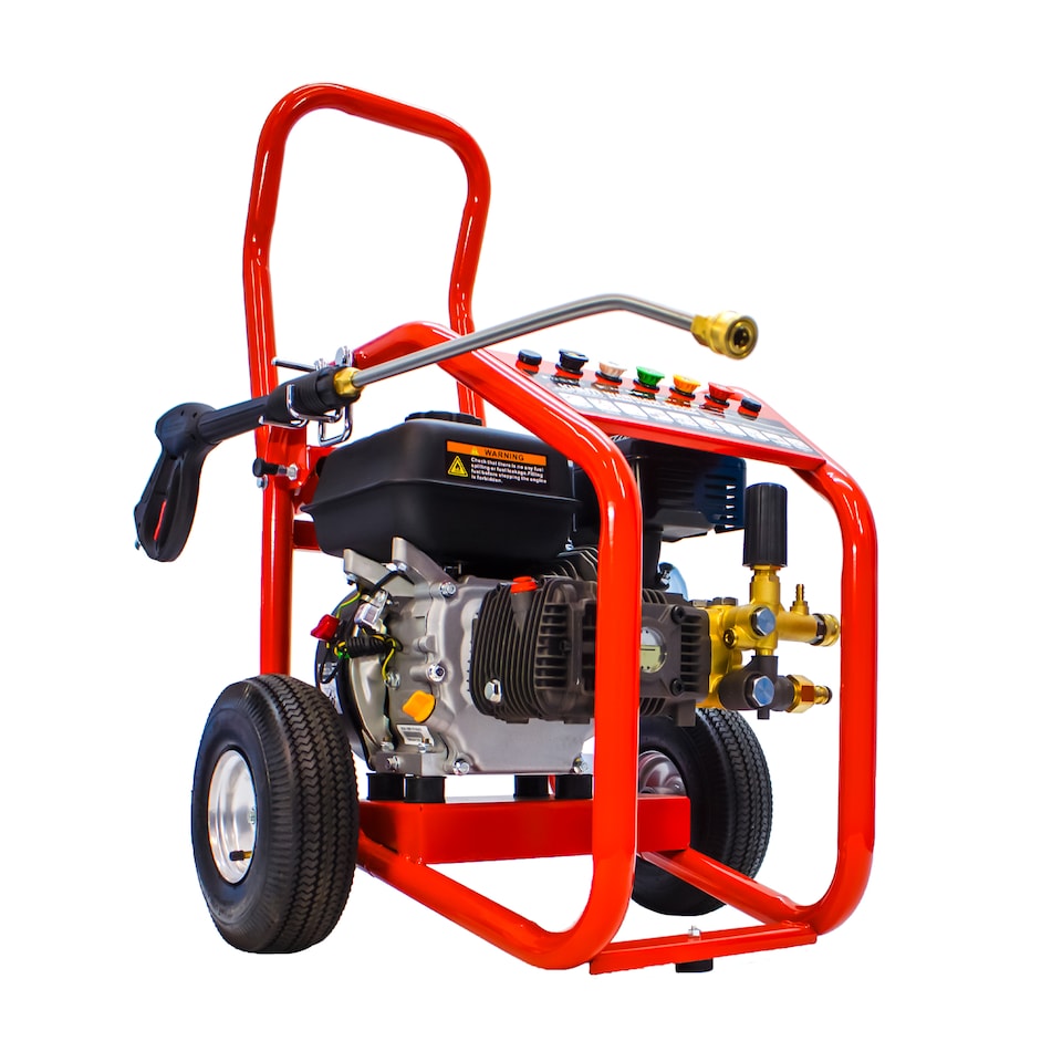 image 1 of Kiam Warrior 3400P Petrol High Pressure Washer Jet Cleaner (9HP)