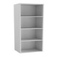 image 2 of 4-Tier Cube Shelving Unit Brown | Unit Colour: Beech