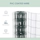 image 4 of PawHut 1Mx10M Chicken Wire Mesh Rabbit Poultry Animal Fence PVC Coated Netting