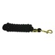 image 1 of Hy Plaited Horse Leadrope - Black - 3m