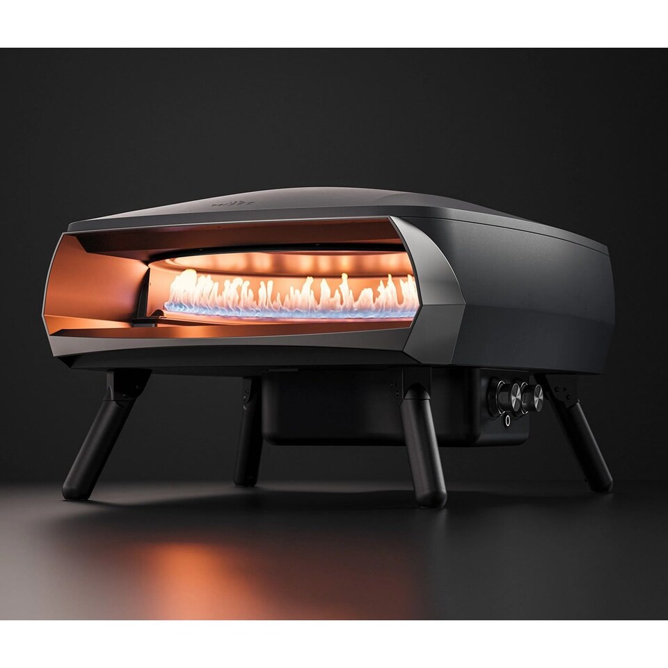 image 1 of Witt 16inch Pizza Oven 15-minutes Pre-Heat Rotating Stone - Graphite