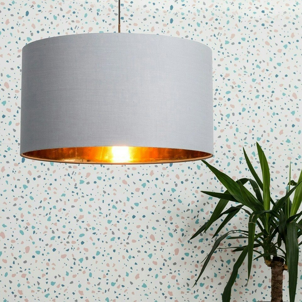 image 1 of ValueLights Grey Ceiling Light Pendant