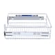 image 6 of Living and Home 1Pcs Metal Sliding Pull Out Wire Basket Organizer For 400mm Cabinet | Silver
