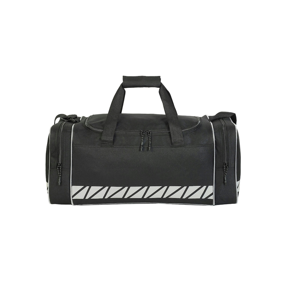 image 1 of Shugon Inverness Reflective Detail Duffle Bag - Black - One Size