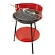 image 1 of Round Charcoal Barbecue Grill Compact Outdoor BBQ
