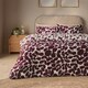 image 1 of Silentnight Coverless 10.5 Tog Duvet and Pillowcase Set, Leaf Print Purple | Single
