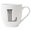 L - White