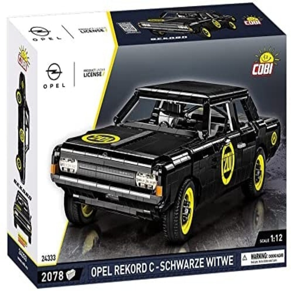 image 1 of Cobi - Youngtimer - OPEL RECORD C-SCHWARZE 2,078 pieces